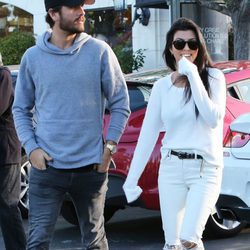 Kourtney Kardashian y Scott Disick, juntos de nuevo muy sonrientes