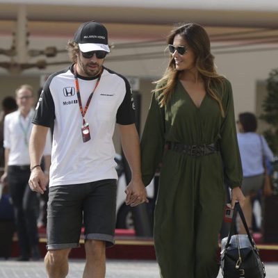 Así paseaban su amor Fernando Alonso y Lara Álvarez