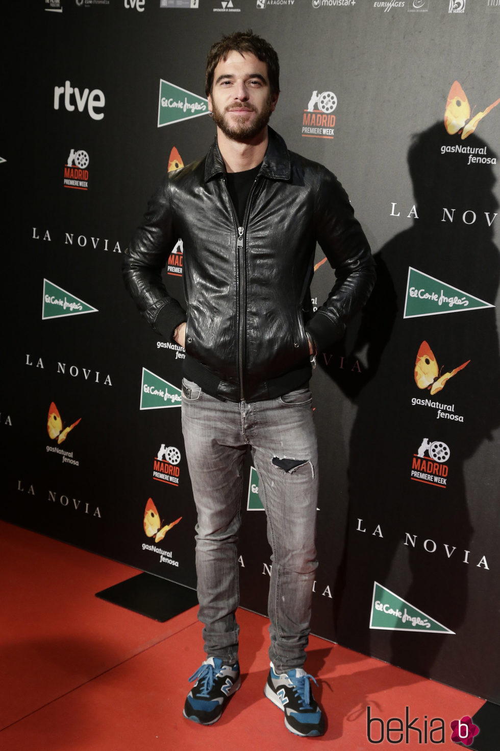 Alfonso Bassave en el estreno de 'La novia'