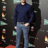 Jan Cornet en el estreno de 'La novia'