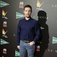 Jan Cornet en el estreno de 'La novia'