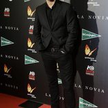 Aitor Luna en el estreno de 'La novia'