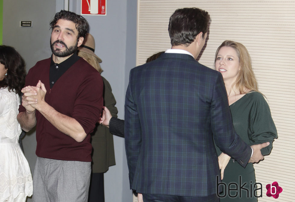 Álex García y Manuela Vellés en la presentación de 'La Novia'