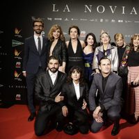 El reparto de 'La novia' en su estreno