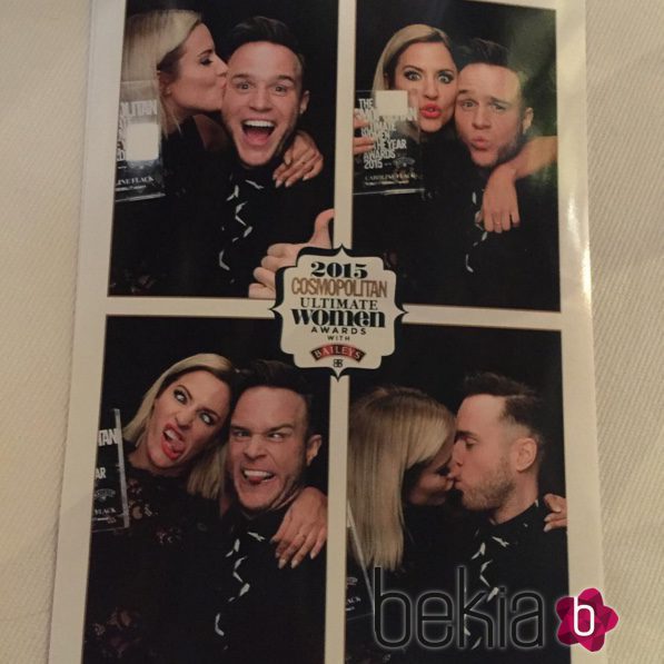 Caroline Flack confirma su relación con Olly Murs por Instagram