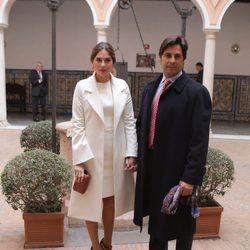 Fran Rivera y Lourdes Montes en la entrega de las Medallas de Oro de las Bellas Artes 2014