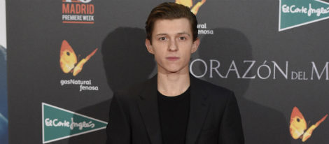 Tom Holland en el estreno de 'En el corazón del mar' en Madrid