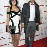 Lucía y Omar de 'Gran Hermano' en la gala Chica Interviú 2015