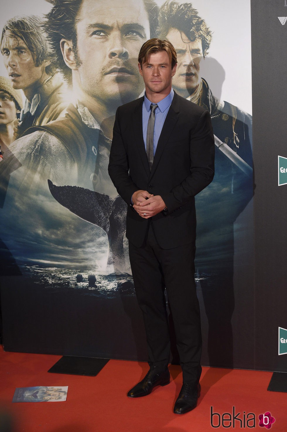 Chris Hemsworth en el estreno de 'En el corazón del mar' en Madrid