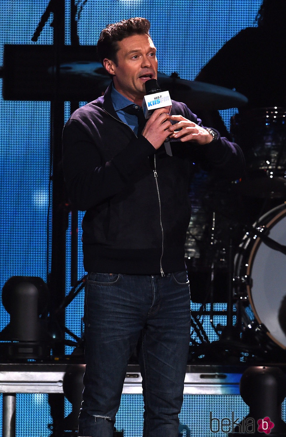 Ryan Seacrest en el Jingle Ball Tour 2015 en Los Angeles