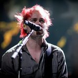 Michael Clifford actuando en el Jingle Ball Tour 2015 en Los Angeles