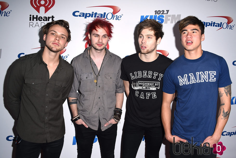 5 Seconds of Summer en el Jingle Ball Tour 2015 en Los Angeles