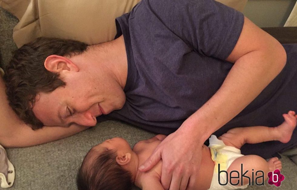 Mark Zuckerberg y su hija, Maxima Chan Zuckerberg