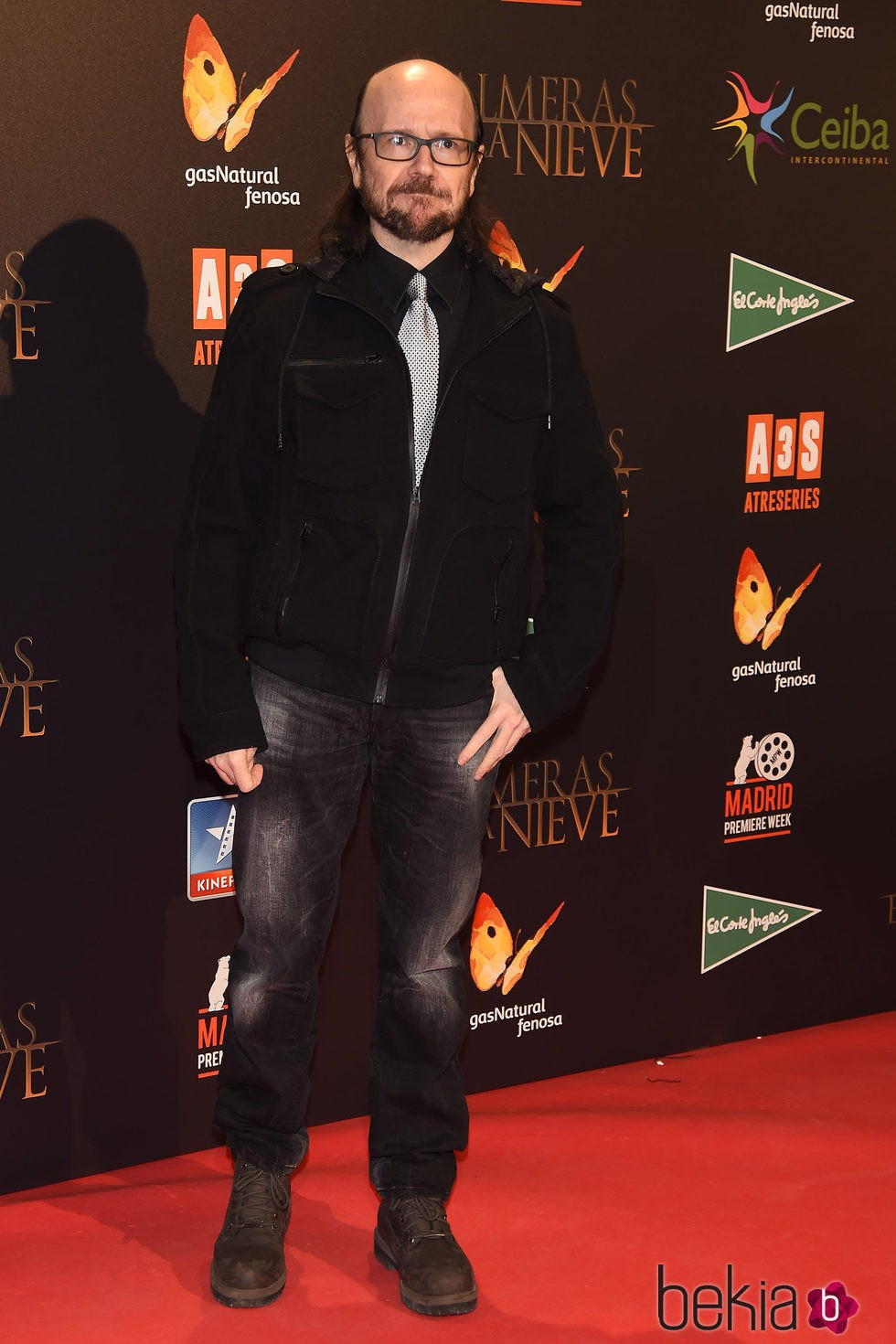 Santiago Segura en el estreno de 'Palmeras en la Nieve'