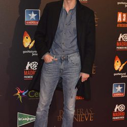 Peter Vives en el estreno de 'Palmeras en la Nieve'