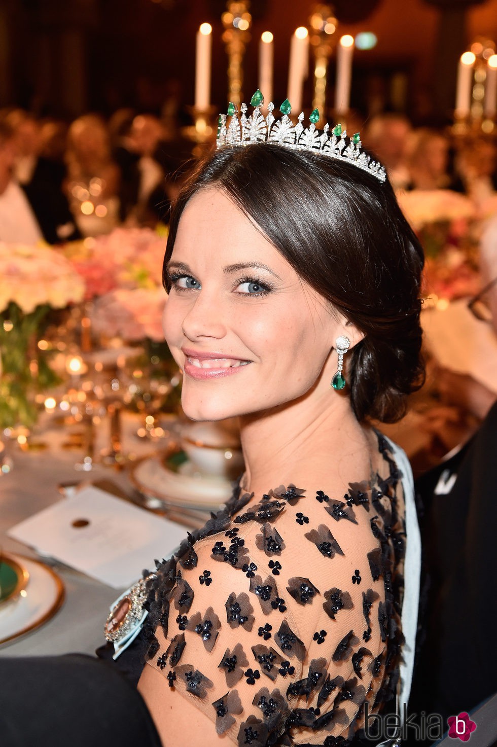 Sofia Hellqvist en los Premios Nobel 2015