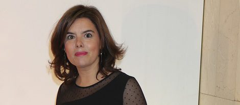 Soraya Sáenz de Santamaría en los Premios Mariano de Cavia 2015