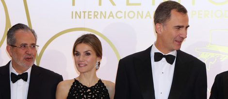 Los Reyes Felipe y Letizia en los Premios Mariano de Cavia 2015