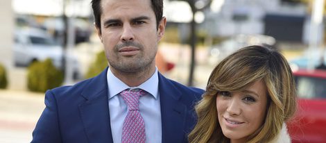 Marta González y Curi Gallardo en el bautizo del hijo de Juan Peña y Sonia González