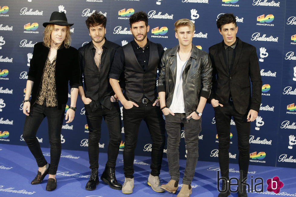 Auryn en los Premios 40 Principales 2015