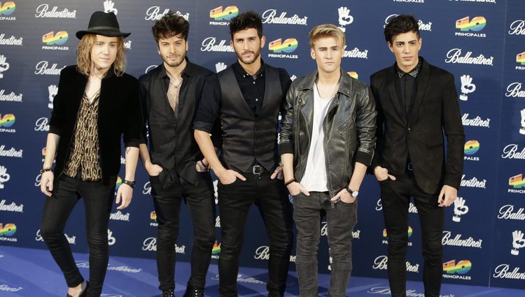 Auryn en los Premios 40 Principales 2015