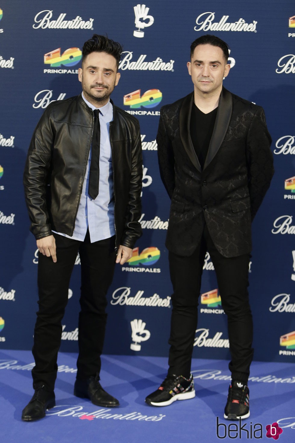 Carlos y Juan Antonio Bayona en los Premios 40 Principales 2015