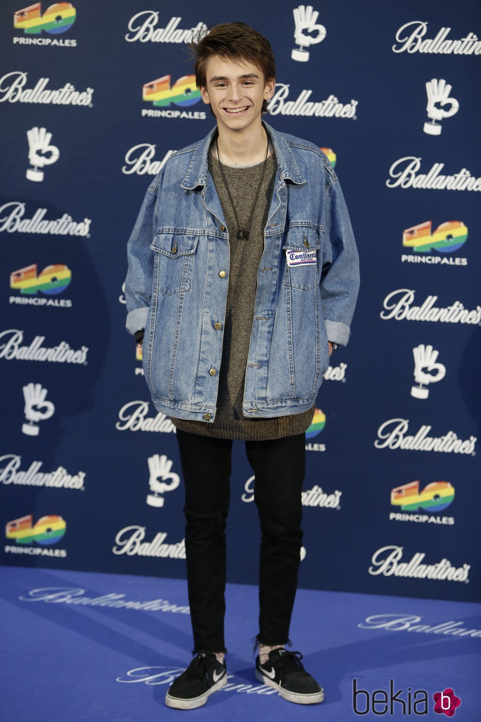 Guillermo Campra en los Premios 40 Principales 2015