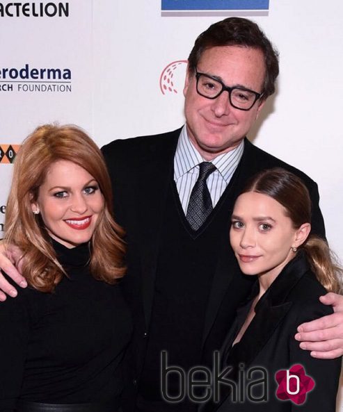 Candace Cameron, Bob Saget y Ashley Olsen