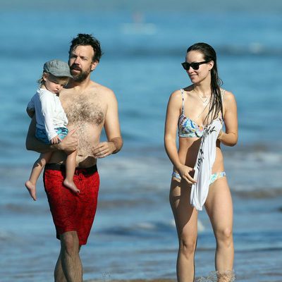 Olivia Wilde y Jason Sudeikis, escapada familiar junto a su hijo Otis en Hawai