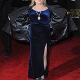 Carrie Fisher en la premiere de 'Star Wars: El Despertar de la Fuerza' en Los Ángeles