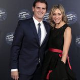 Albert Rivera y Beatriz Tajuelo en la entrega del Premio Planeta 2015