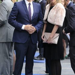 Albert Rivera y Beatriz Tajuelo en la entrega de los Premios Princesa de Asturias 2015