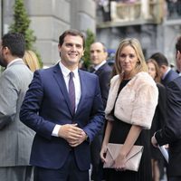 Albert Rivera y Beatriz Tajuelo en la entrega de los Premios Princesa de Asturias 2015