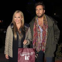 Belén Esteban y Raúl Prieto en la cena de Navidad de 'Sálvame'