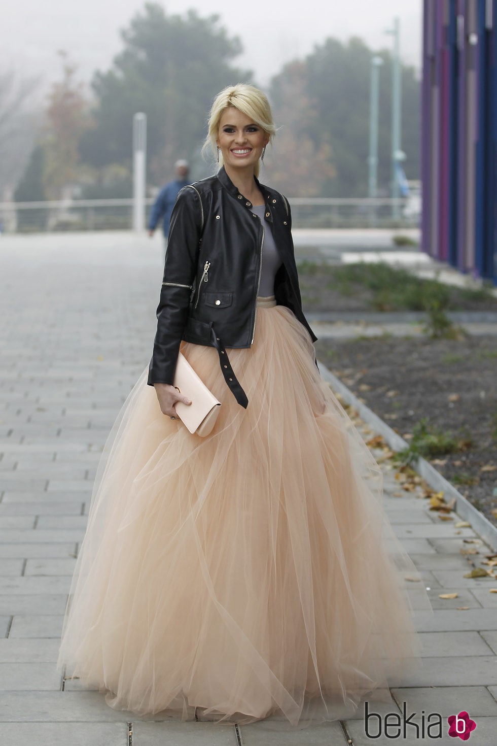 Adriana Abenia en su boda con Sergio Abad