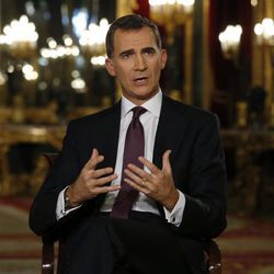 El Rey Felipe VI se dirige a los españoles en el tradicional discurso de Navidad