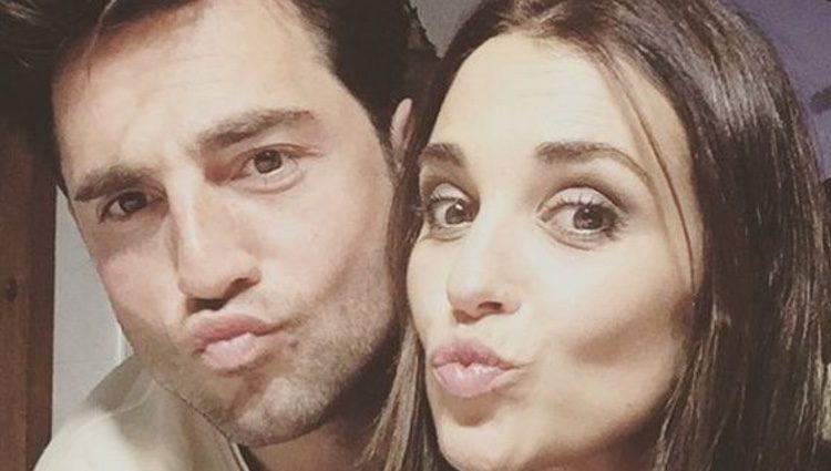 David Bustamante y Paula Echevarría celebrando la Navidad 2015