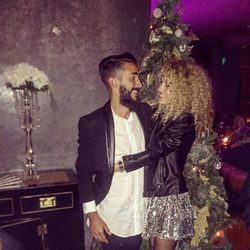 Azahara y Juanma de 'Gran Hermano 15' felicitando la Navidad 2015