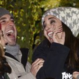 David Bustamante y Paula Echevarría en la Cabalgata de Reyes de Madrid 2016