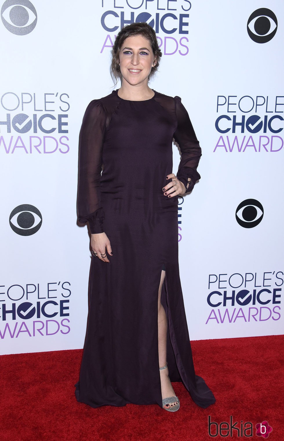 Mayim Bialik en los People's Choice Awards 2016