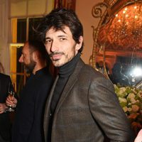 Andrés Velencoso en una fiesta de la London Collections Men en Londres