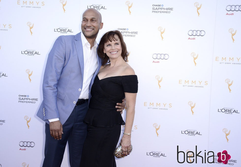 Keegan-Michael Key y Cynthia Blaise