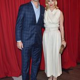 Jon Hamm y January Jones en los Premios AFI 2016