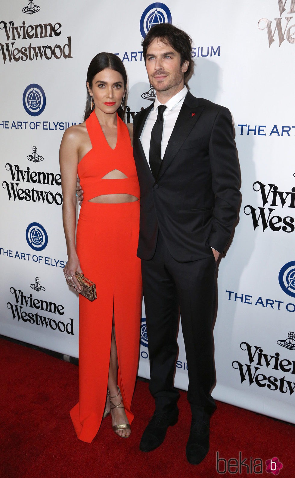 Ian Somerhalder y Nikki Reed en la Gala Heaven 2016