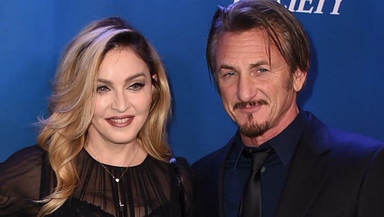 Madonna y Sean Penn en la gala benéfica por Haití  2016 organizada por el actor