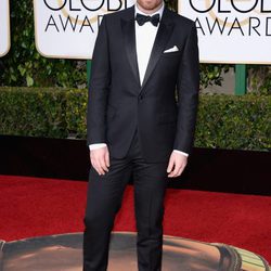 Sam Smith en la alfombra roja de los Globos de Oro 2016