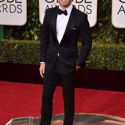 Michael Fassbender en la alfombra roja de los Globos de Oro 2016