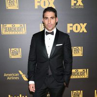 Miguel Ángel Silvestre en la fiesta de FOX tras los Globos de Oro 2016