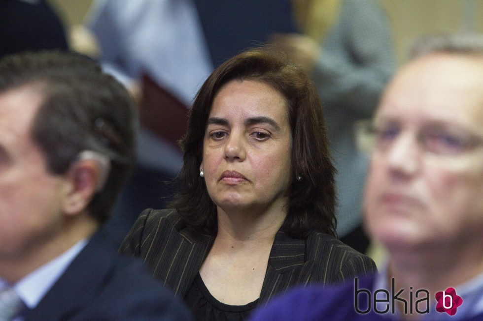 Ana María Tejeiro en el banquillo de los acusados en el juicio por el Caso Nóos