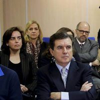 Los acusados por el Caso Nóos en la primera sesión del juicio en Palma de Mallorca